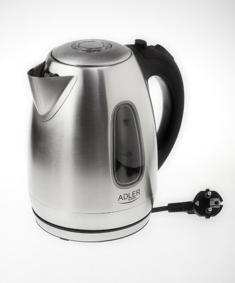 Adler | Czajnik | AD 1223 | Standard | 2200 W | 1,7 L | Stal nierdzewna | Podstawa obrotowa 360° | Stal nierdzewna Adler | Czajnik | AD 1223 | Standard | 2200 W | 1,7 L | Stal nierdzewna | Podstawa obrotowa 360° | Stal nierdzewna