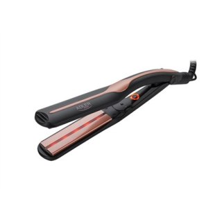 Adler | Prostownica | AD 2318 | Technologia podczerwieni | Technologia ciepła PTC | Maksymalna temperatura 230 °C | Czarny | Róż