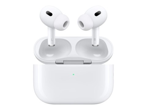 Apple | AirPods Pro (2. generacji), USB-C | Bezprzewodowe | Douszne | Z redukcją szumów | Bezprzewodowe | Białe Apple | AirPods Pro (2. generacji), USB-C | Bezprzewodowe | Douszne | Z redukcją szumów | Bezprzewodowe | Białe