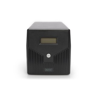 Digitus | Line-Interactive UPS | Line-Interactive UPS DN-170075, 1500VA, 900W, 2x akumulator 12V/9Ah, 4x gniazdo CEE 7/7, 2x RJ4