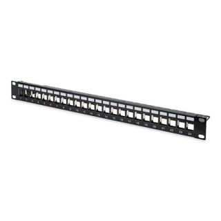 Digitus | Patch panel | DN-91411 | Wysokość (w szafie) 1U | 24 porty
