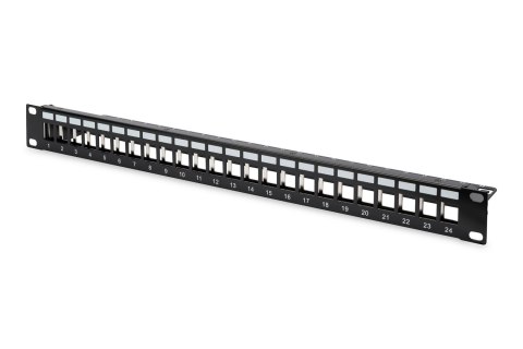 Digitus | Patch panel | DN-91411 | Wysokość (w szafie) 1U | 24 porty Digitus | Patch panel | DN-91411 | Wysokość (w szafie) 1U | 24 porty