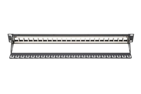 Digitus | Patch panel | DN-91411 | Wysokość (w szafie) 1U | 24 porty Digitus | Patch panel | DN-91411 | Wysokość (w szafie) 1U | 24 porty