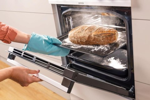 Gorenje Cooker | GKS5B70CLI | Hob type Gas | Oven type Electric | Sandy | Width 50 cm | Depth 59.4 cm | 70 L Gorenje Cooker | GKS5B70CLI | Hob type Gas | Oven type Electric | Sandy | Width 50 cm | Depth 59.4 cm | 70 L
