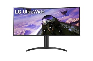LG | Curved UltraWide Monitor | 34WP65CP-B | 34 " | VA | QHD | 21:9 | 160 Hz | 5 ms | 3440 x 1440 | 300 cd/m² | Porty HDMI w ilo