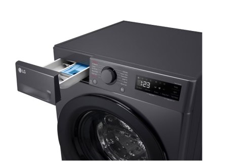 LG F2WR508S2M Pralka, A, ładowana od frontu, Pojemność prania 10 kg, Głębokość 56,5 cm, 1400 obr/min, Środkowy czarny | LG | Pra LG F2WR508S2M Pralka, A, ładowana od frontu, Pojemność prania 10 kg, Głębokość 56,5 cm, 1400 obr/min, Środkowy czarny | LG | Pra