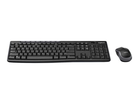 Logitech MK270 | Zestaw klawiatura i mysz | Bezprzewodowy | USA | Czarny Logitech MK270 | Zestaw klawiatura i mysz | Bezprzewodowy | USA | Czarny