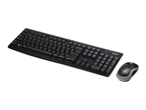 Logitech MK270 | Zestaw klawiatura i mysz | Bezprzewodowy | USA | Czarny Logitech MK270 | Zestaw klawiatura i mysz | Bezprzewodowy | USA | Czarny