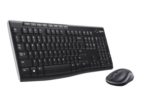 Logitech MK270 | Zestaw klawiatura i mysz | Bezprzewodowy | USA | Czarny Logitech MK270 | Zestaw klawiatura i mysz | Bezprzewodowy | USA | Czarny