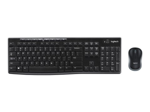 Logitech MK270 | Zestaw klawiatura i mysz | Bezprzewodowy | USA | Czarny Logitech MK270 | Zestaw klawiatura i mysz | Bezprzewodowy | USA | Czarny