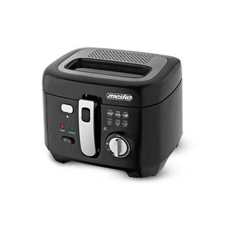 Mesko | Frytkownica | MS 4908 | Moc 1800 W | Pojemność 2,5 L | Czarny Mesko | Frytkownica | MS 4908 | Moc 1800 W | Pojemność 2,5 L | Czarny