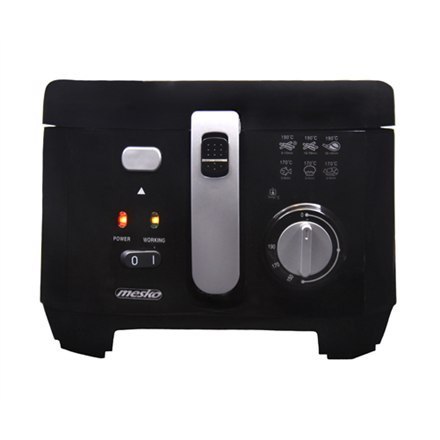 Mesko | Frytkownica | MS 4908 | Moc 1800 W | Pojemność 2,5 L | Czarny Mesko | Frytkownica | MS 4908 | Moc 1800 W | Pojemność 2,5 L | Czarny