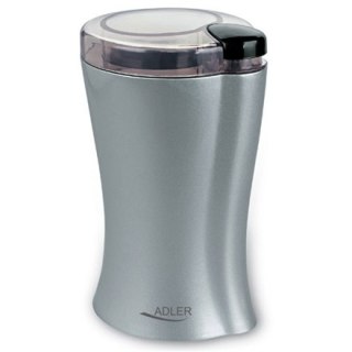 Młynek do kawy | Adler | AD 443 | 150 W | Pojemność ziaren kawy 70 g | Liczba filiżanek 8 szt. | Stal nierdzewna