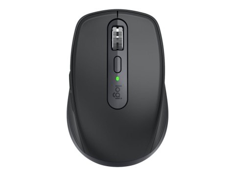 Mysz Logitech MX Anywhere 3S - bezprzewodowa RF + Bluetooth, laserowa, 8000 DPI, grafitowa | Logitech Mysz Logitech MX Anywhere 3S - bezprzewodowa RF + Bluetooth, laserowa, 8000 DPI, grafitowa | Logitech