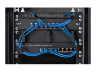 Półka Digitus 254 mm (10") 1U | DN-10-TRAY-1-B