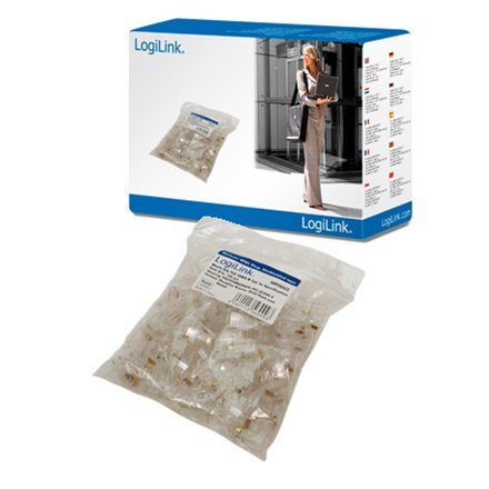 Złącze sieciowe LogiLink | Męskie | RJ-45 | CAT 5e Złącze sieciowe LogiLink | Męskie | RJ-45 | CAT 5e