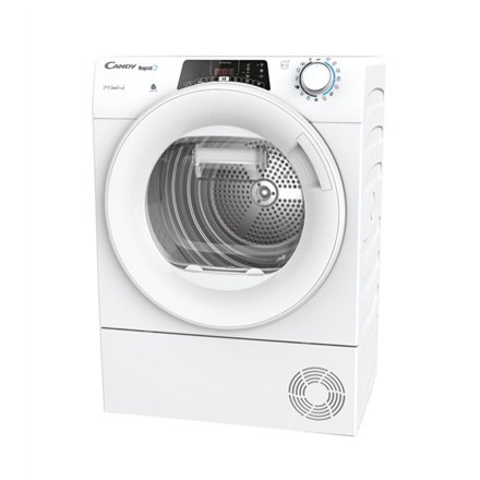 Candy | RO4 H7A1TEX-S | Suszarka | Klasa efektywności energetycznej A+ | Ładowana od przodu | 7 kg | LCD | Głębokość 46,5 cm | W Candy | RO4 H7A1TEX-S | Suszarka | Klasa efektywności energetycznej A+ | Ładowana od przodu | 7 kg | LCD | Głębokość 46,5 cm | W