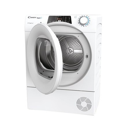 Candy | RO4 H7A1TEX-S | Suszarka | Klasa efektywności energetycznej A+ | Ładowana od przodu | 7 kg | LCD | Głębokość 46,5 cm | W Candy | RO4 H7A1TEX-S | Suszarka | Klasa efektywności energetycznej A+ | Ładowana od przodu | 7 kg | LCD | Głębokość 46,5 cm | W