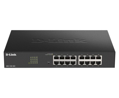 D-Link | Smart Managed Switch | DGS-1100-16V2 | Zarządzany | Desktop | Ilość portów 1 Gbps (RJ-45) | Ilość portów SFP | Ilość po D-Link | Smart Managed Switch | DGS-1100-16V2 | Zarządzany | Desktop | Ilość portów 1 Gbps (RJ-45) | Ilość portów SFP | Ilość po