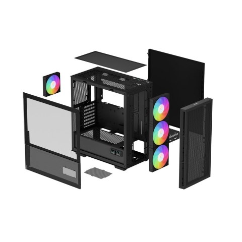 Deepcool | MID TOWER CASE | CH560 Digital | Side window | Black | Mid-Tower | Power supply included No | ATX PS2 Deepcool | MID TOWER CASE | CH560 Digital | Side window | Black | Mid-Tower | Power supply included No | ATX PS2