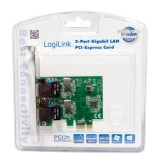 Logilink | Karta sieciowa | PCI Express 2.0 | 1 Gbps