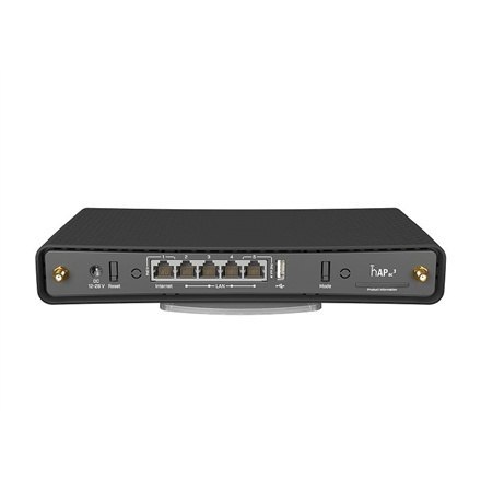 MikroTik hAP ac³ - router bezprzewodowy - Wi-Fi 5 - desktop | 5-portowy switch | AC1200 | 2,4 GHz / 5 GHz MikroTik hAP ac³ - router bezprzewodowy - Wi-Fi 5 - desktop | 5-portowy switch | AC1200 | 2,4 GHz / 5 GHz