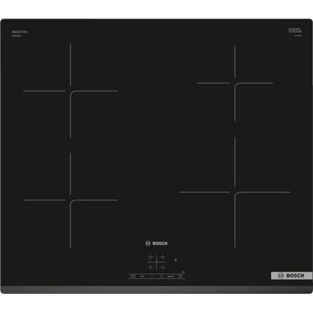 Bosch | Płyta | PUE63KBB6E | Indukcja | Liczba palników/stref gotowania 4 | Dotykowy | Timer | Czarny Bosch | Płyta | PUE63KBB6E | Indukcja | Liczba palników/stref gotowania 4 | Dotykowy | Timer | Czarny