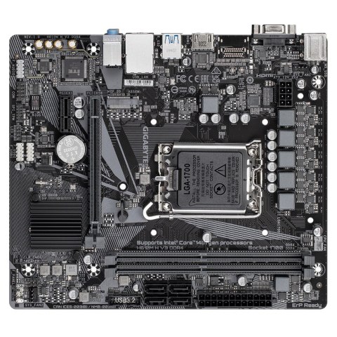 Gigabyte | H610M H V3 DDR4 | Rodzina procesorów Intel | Gniazdo procesora LGA1700 | DDR4 DIMM | Obsługiwane interfejsy dysków tw Gigabyte | H610M H V3 DDR4 | Rodzina procesorów Intel | Gniazdo procesora LGA1700 | DDR4 DIMM | Obsługiwane interfejsy dysków tw