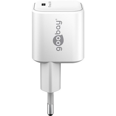 Goobay 65370 USB-C USB-C TM Dual Fast Charger (36 W), White Goobay 65370 USB-C USB-C TM Dual Fast Charger (36 W), White