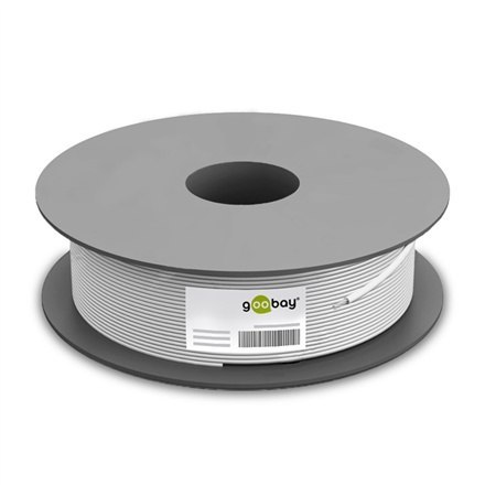 Goobay | CAT 6 | Kabel masowy | SFTP, PiMF | Szary | 100 m Goobay | CAT 6 | Kabel masowy | SFTP, PiMF | Szary | 100 m