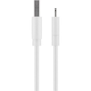Goobay | Męski | 4-pinowy USB Typ A | Męski | Apple Lightning | Biały | 1 m