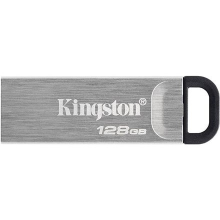 Kingston | Pamięć flash USB | DataTraveler Kyson | 128 GB | USB 3.2 Gen 1 | Czarny/Szary Kingston | Pamięć flash USB | DataTraveler Kyson | 128 GB | USB 3.2 Gen 1 | Czarny/Szary
