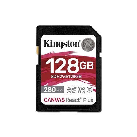 Kingston UHS-II Video Speed Class (V60) | 128 GB | Karta Pamięci SD | Klasa pamięci Class 10, UHS-II, U3, V60. Kingston UHS-II Video Speed Class (V60) | 128 GB | Karta Pamięci SD | Klasa pamięci Class 10, UHS-II, U3, V60.