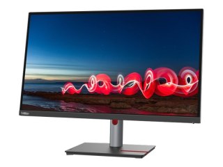 Lenovo ThinkVision | T27h-30 | 27 cali | IPS | QHD 2560 x 1440 przy 60 Hz | 350 cd/m² | HDMI, DisplayPort, USB-C | 90 W | Wysoko