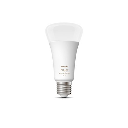 Philips Hue WCA 13,5W A67 E27 Philips Hue | Hue WCA 13,5W A67 E27 | E27 | 13,5 W | RGBW 2000-6500K | Bluetooth i Zigbee Philips Hue WCA 13,5W A67 E27 Philips Hue | Hue WCA 13,5W A67 E27 | E27 | 13,5 W | RGBW 2000-6500K | Bluetooth i Zigbee