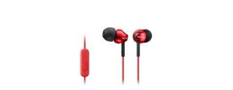 Słuchawki douszne Sony z serii EX, czerwone Sony | MDR-EX110AP | douszne | czerwone Słuchawki douszne Sony z serii EX, czerwone Sony | MDR-EX110AP | douszne | czerwone