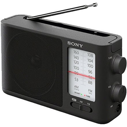 Sony | Radio analogowe | ICF-506 | 5 W | Czarny Sony | Radio analogowe | ICF-506 | 5 W | Czarny