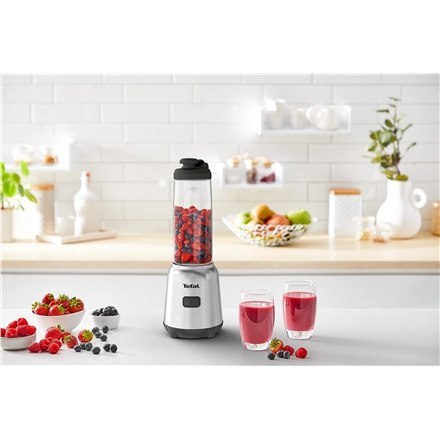 TEFAL | Blender | BL15FD Mix&Move | Tabletop | 300 W | Materiał słoika Tritan | Stal nierdzewna TEFAL | Blender | BL15FD Mix&Move | Tabletop | 300 W | Materiał słoika Tritan | Stal nierdzewna