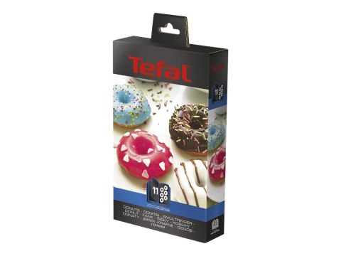 Talerze TEFAL XA801112 Donuts | TEFAL | XA801112 | Czarny Talerze TEFAL XA801112 Donuts | TEFAL | XA801112 | Czarny