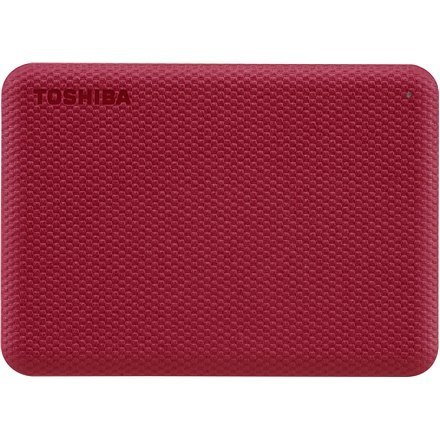 Toshiba | Canvio Advance | HDTCA40ER3CA | 4000 GB | 2,5 " | USB 3.2 Gen1 | Czerwony Toshiba | Canvio Advance | HDTCA40ER3CA | 4000 GB | 2,5 " | USB 3.2 Gen1 | Czerwony