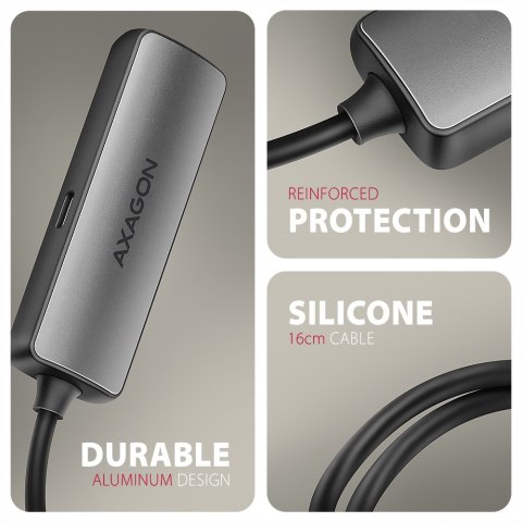 Adapter AXAGON RVC-HI8KPD USB-C -> HDMI 2.1, 8K/60Hz, 4K/144Hz, HDR10+, PD 100W | AXAGON Adapter AXAGON RVC-HI8KPD USB-C -> HDMI 2.1, 8K/60Hz, 4K/144Hz, HDR10+, PD 100W | AXAGON