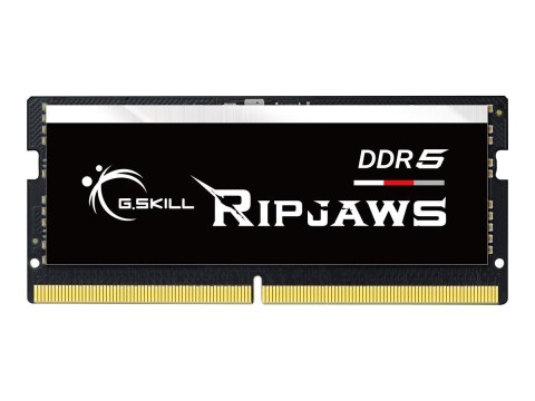 G.Skill Ripjaws DDR5 SO-DIMM DDR5-5600 CL40-40-40 1.10V 16GB (1x16GB) G.Skill Ripjaws DDR5 SO-DIMM DDR5-5600 CL40-40-40 1.10V 16GB (1x16GB)