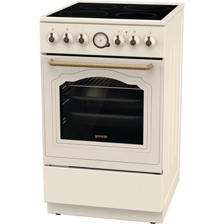 Gorenje | Kuchenka | GECS5B70CLI | Typ płyty Vitroceramic | Typ piekarnika Elektryczny | Beżowy | Szerokość 50 cm | Głębokość 59 Gorenje | Kuchenka | GECS5B70CLI | Typ płyty Vitroceramic | Typ piekarnika Elektryczny | Beżowy | Szerokość 50 cm | Głębokość 59