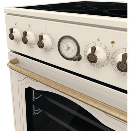 Gorenje | Kuchenka | GECS5B70CLI | Typ płyty Vitroceramic | Typ piekarnika Elektryczny | Beżowy | Szerokość 50 cm | Głębokość 59 Gorenje | Kuchenka | GECS5B70CLI | Typ płyty Vitroceramic | Typ piekarnika Elektryczny | Beżowy | Szerokość 50 cm | Głębokość 59