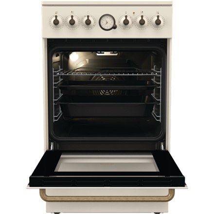 Gorenje | Kuchenka | GECS5B70CLI | Typ płyty Vitroceramic | Typ piekarnika Elektryczny | Beżowy | Szerokość 50 cm | Głębokość 59 Gorenje | Kuchenka | GECS5B70CLI | Typ płyty Vitroceramic | Typ piekarnika Elektryczny | Beżowy | Szerokość 50 cm | Głębokość 59