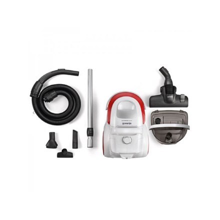 Gorenje | Odkurzacz | VCEB01GAWWF | Z systemem filtracji wody | Ssanie na mokro | Moc 800 W | Pojemność na kurz 3 L | Biały/czer Gorenje | Odkurzacz | VCEB01GAWWF | Z systemem filtracji wody | Ssanie na mokro | Moc 800 W | Pojemność na kurz 3 L | Biały/czer