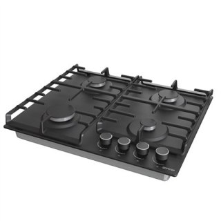 Gorenje | Płyta grzewcza | G642AB | Gaz | Liczba palników/stref grzewczych 4 | Pokrętła | Czarny