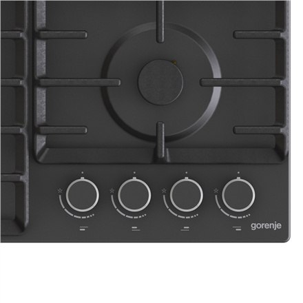 Gorenje | Płyta grzewcza | G642AB | Gaz | Liczba palników/stref grzewczych 4 | Pokrętła | Czarny Gorenje | Płyta grzewcza | G642AB | Gaz | Liczba palników/stref grzewczych 4 | Pokrętła | Czarny
