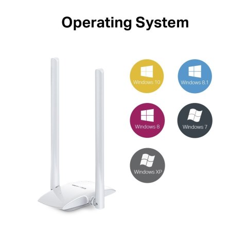 Mercusys | MW300UH | Karta sieciowa | IEEE 802.11b | IEEE 802.11g | IEEE 802.11n | USB 2.0 Mercusys | MW300UH | Karta sieciowa | IEEE 802.11b | IEEE 802.11g | IEEE 802.11n | USB 2.0