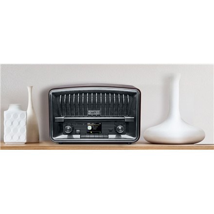 Muse | M-135 DBT | Funkcja alarmu | Wejście AUX | Czarny | Radio stołowe DAB+/FM z Bluetooth Muse | M-135 DBT | Funkcja alarmu | Wejście AUX | Czarny | Radio stołowe DAB+/FM z Bluetooth
